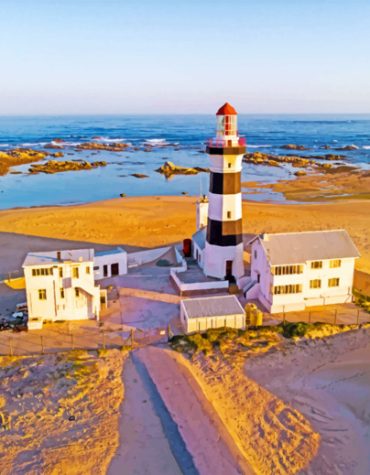 Port Elizabeth Coastal Scene Paint By Numbers