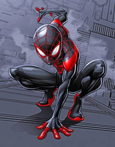 Spider Hero Adventures Paint By Numbers