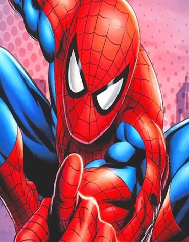 Spiderman Hero Marvels Paint By Numbers