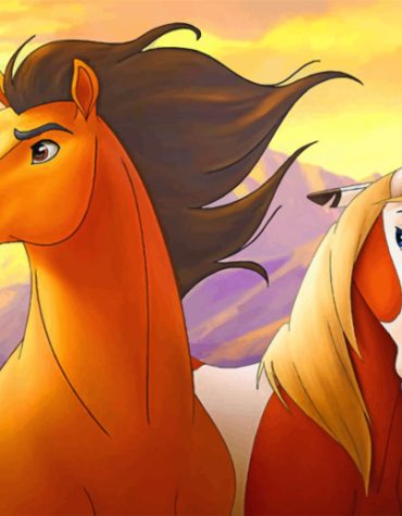 Spirit Stallion Adventure Paint By Numbers