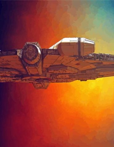 Star Wars Spaceship Adventure Paint By Numbers