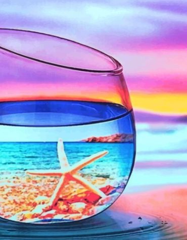 Starfish Glass Seas Paint By Numbers