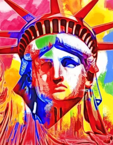 NYC Liberty Monument Paint By Numbers