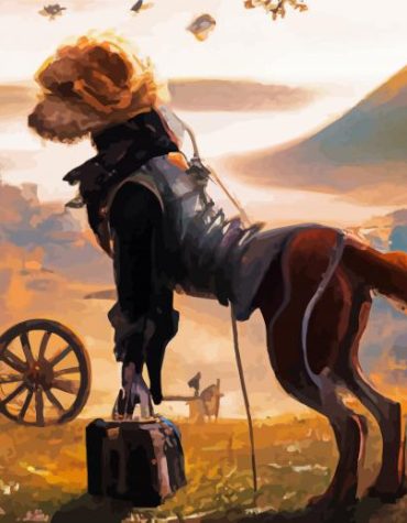 Steampunk Canine Fantasy Paint By Numbers