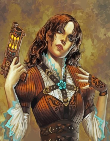 Steampunk Woman Paint By Numbers
