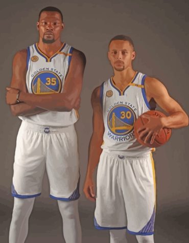 Golden State Basketball Stars Paint By Numbers