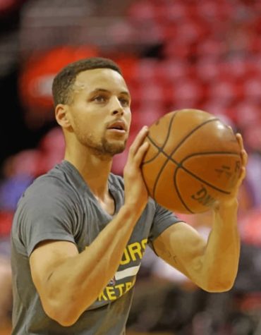 "Stephen Curry Basketball Legend Paint By Numbers"