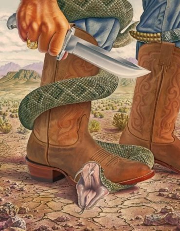 Western Cowboy Snake Paint By Numbers