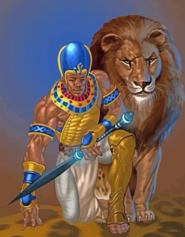 Majestic Lion King Paint By Numbers