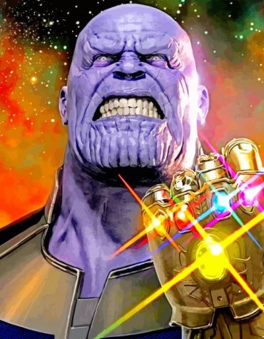 Marvel Thanos Paint By Numbers
