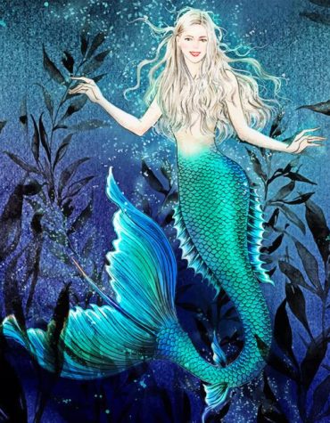 Stunning Mermaid Fantasy Paint By Numbers