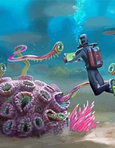 Subnautica Survival Adventure Paint By Numbers