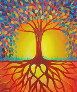 Tree of Life Roots Paint By Numbers