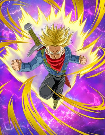 Super Saiyan Trunks Anime Paint By Numbers