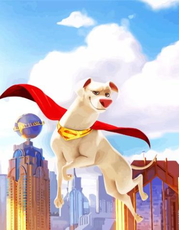 Superpet Cartoon Dog Paint By Numbers
