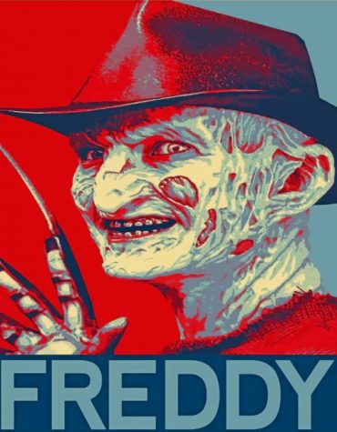 Freddy Krueger Horror Paint By Numbers