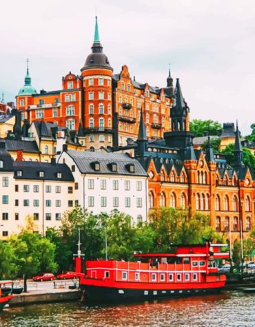 Swedish Landscapes Paint By Numbers