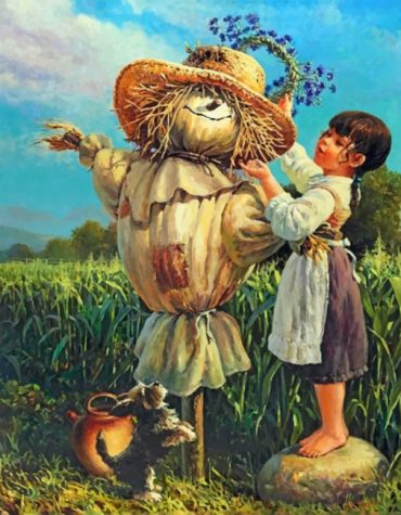 Country Harvest Scenery Paint By Numbers