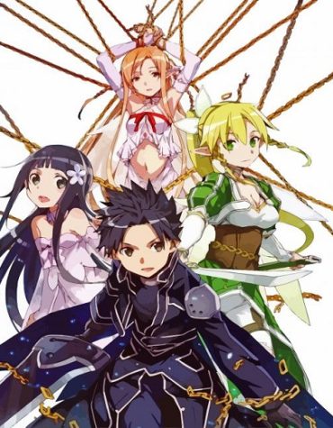 Sword Art Online Manga Paint By Numbers