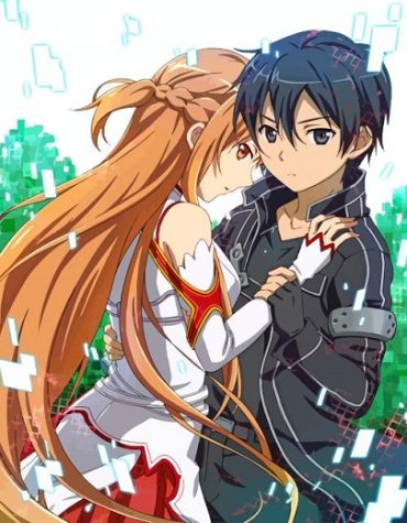 Sword Art Online Anime Paint By Numbers
