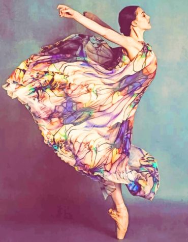 Sydney Dolan Ballerina Paint By Numbers