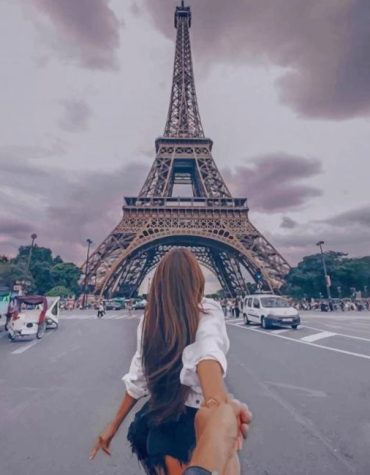 Paris Romance Eiffel Tower Paint By Numbers