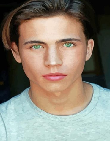 Tanner Buchanan Movie Star Paint By Numbers