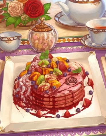 Tasty Pancakes Paint By Numbers