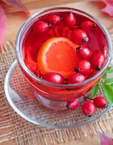 Fresh Tea and Berries Paint By Numbers