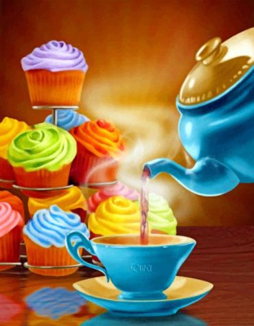 Tea Time Treats Paint By Numbers