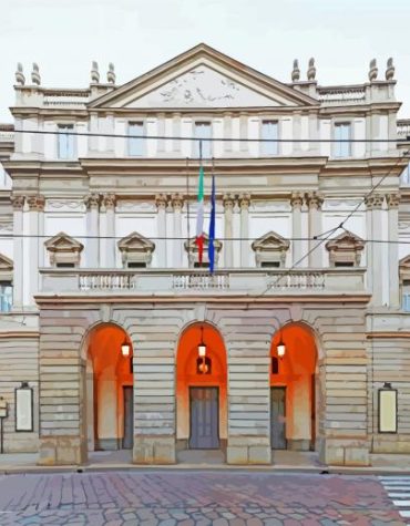 Teatro Alla Scala Milan Experience Paint By Numbers