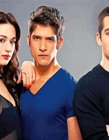 Teen Wolf Cast Experience Paint By Numbers