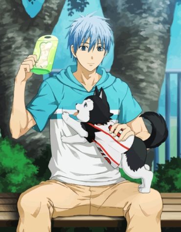 Tetsuya Kuroko Dog Companion Paint By Numbers