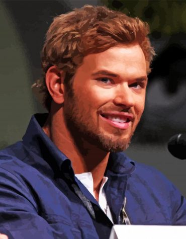 Exploring Kellan Lutz in Cinema Paint By Numbers