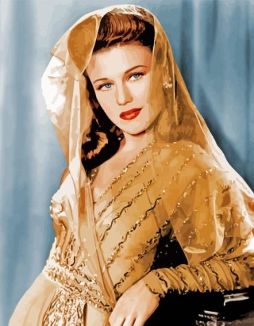 Ginger Rogers Movie Icons Paint By Numbers