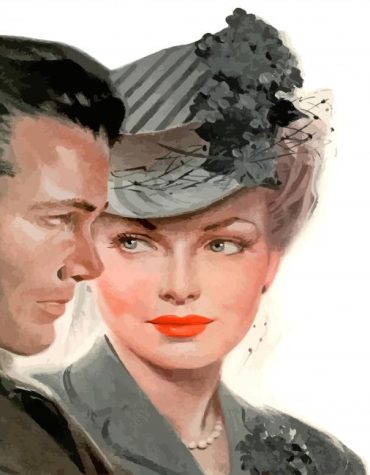 Romantic Vintage Duo Paint By Numbers