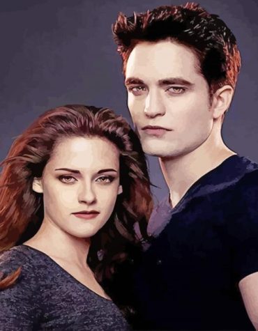 Bella and Edward Twilight Stars Paint By Numbers