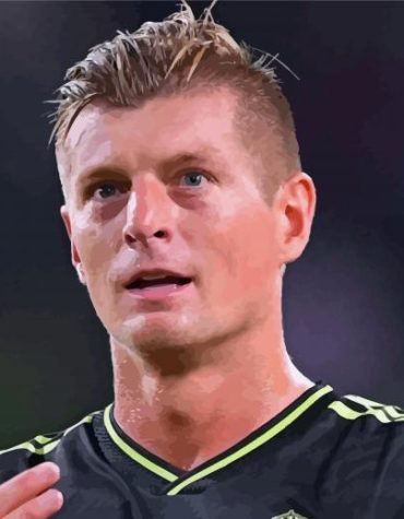 Toni Kroos Sports Star Paint By Numbers