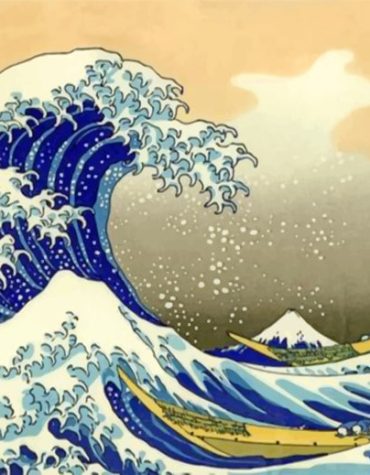 Hokusai Seascape Masterpiece Paint By Numbers