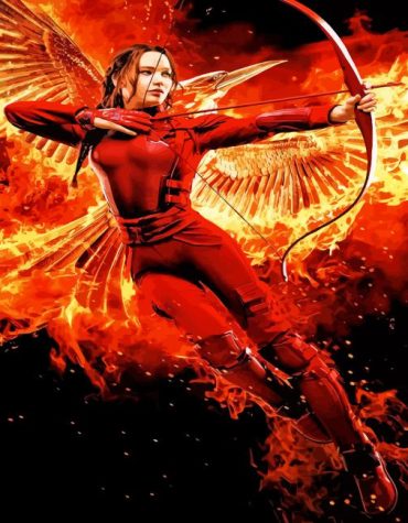 Jennifer Lawrence Hunger Games Paint By Numbers