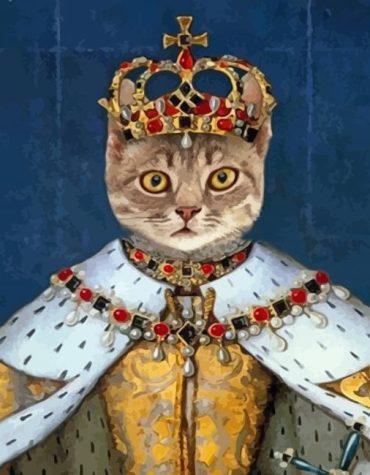 King Meow Cat Paint By Numbers