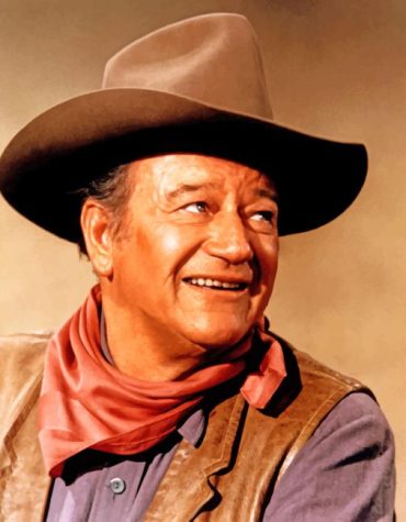 John Wayne Cowboy Icon Paint By Numbers