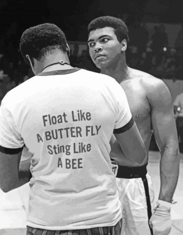 Muhammad Ali Iconic Boxer Paint By Numbers
