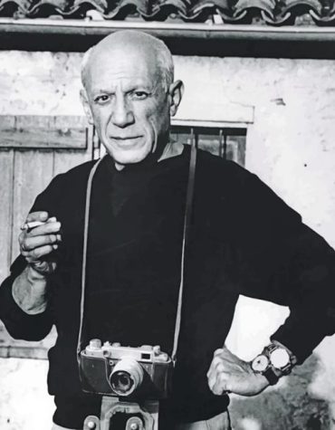 Black and White Picasso Paint By Numbers