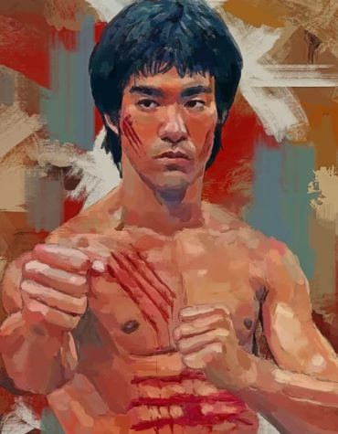 Bruce Lee Iconic Actors Paint By Numbers