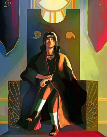 Itachi Uchiha Anime Paint By Numbers