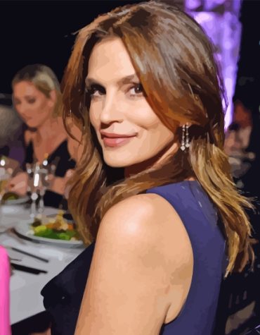 Cindy Crawford Supermodel Paint By Numbers