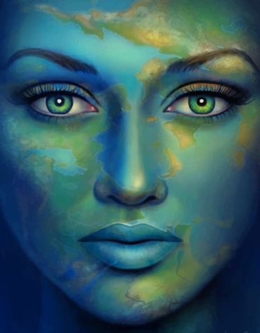 Mother Earth Faces Paint By Numbers