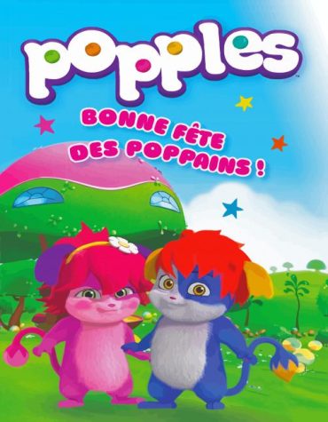 Popples Cartoon Series Paint By Numbers