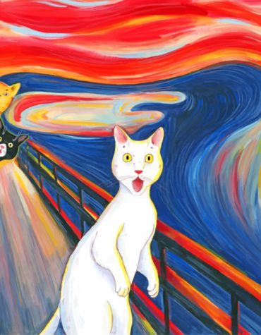 The Scream Cat Paint By Numbers